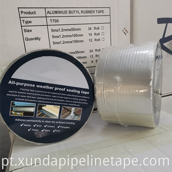 Aluminum Butyl Rubber Sealing Tape